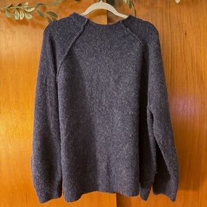wild fable Dark Blue Crewneck Sweater